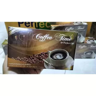 กาแฟคอฟฟี่ไทม์ 1 กล่อง 15 ซอง coffee time by perfect life กาแฟเพอร์เฟค ของแท้ ส่งไว