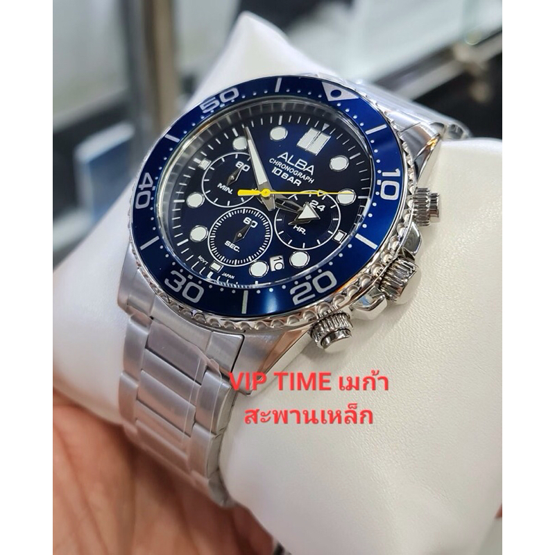 นาฬิกา Alba Quartz Chronograph รุ่น AT3J43X1 / AT3J43X / AT3J43