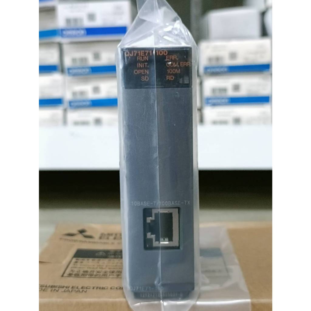 PLC MITSUBISHI : QJ71E71-100 ราคารวมVat มีสต๊อกในไทย
