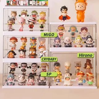 กล่องใส่โมเดล กล่องโชว์โมเดล กล่องใส่ art toy ประหยัดพื้นที่ พลาสติกอย่างดี กันฝุ่น กันน้ำ และมีความโปร่งใสสูง