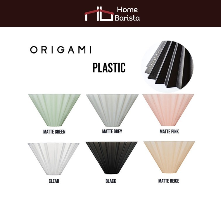 ORIGAMI – Plastic Dripper (Black) Air M 2-4 cups
