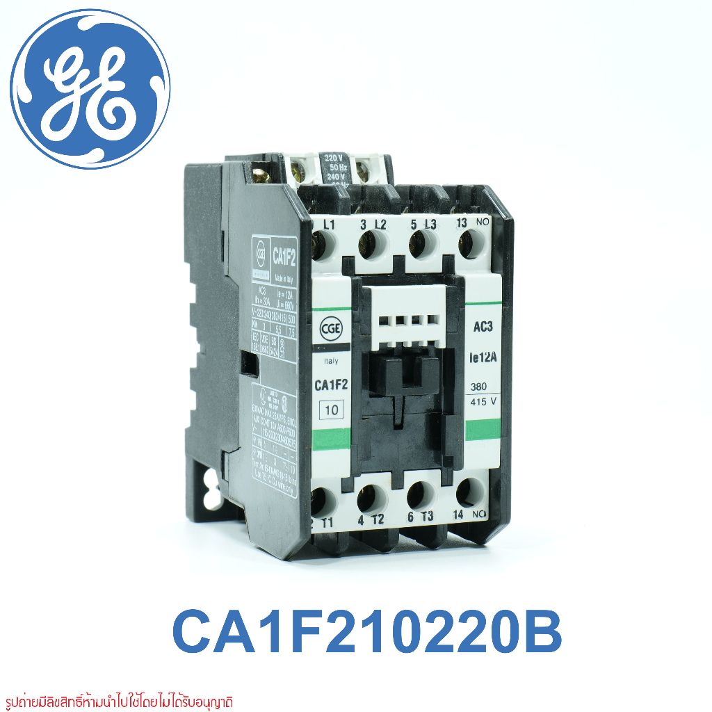 CA1F210220B GE แมกเนติกคอนแทกเตอร์ ge Magnetic Contactor ge CA1F2