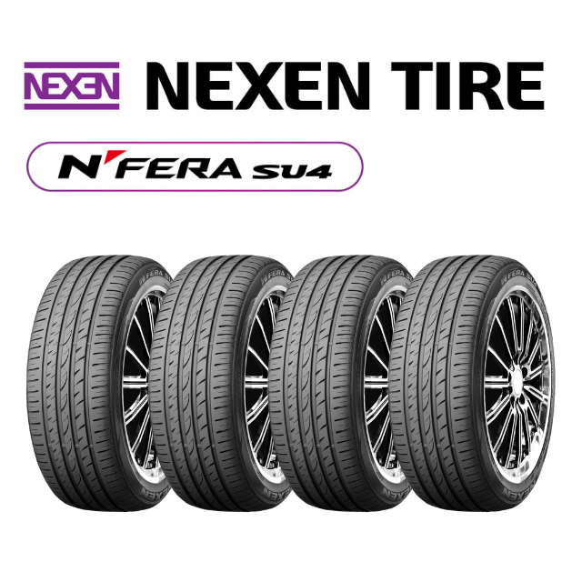 <ติดตั้งฟรี> NEXEN 195/50 R15  รุ่น SU4 ปี2024 (ราคา4เส้น)