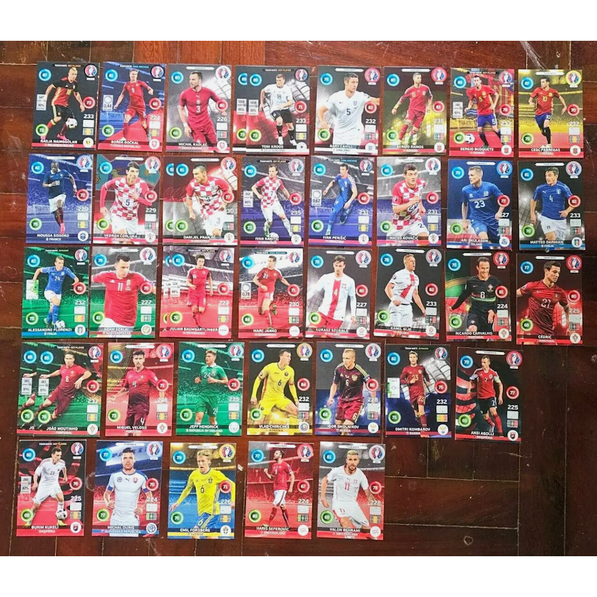 Panini Card sport Soccer 2016 Adrenalyn XL UEFA Euro 2016 40 card