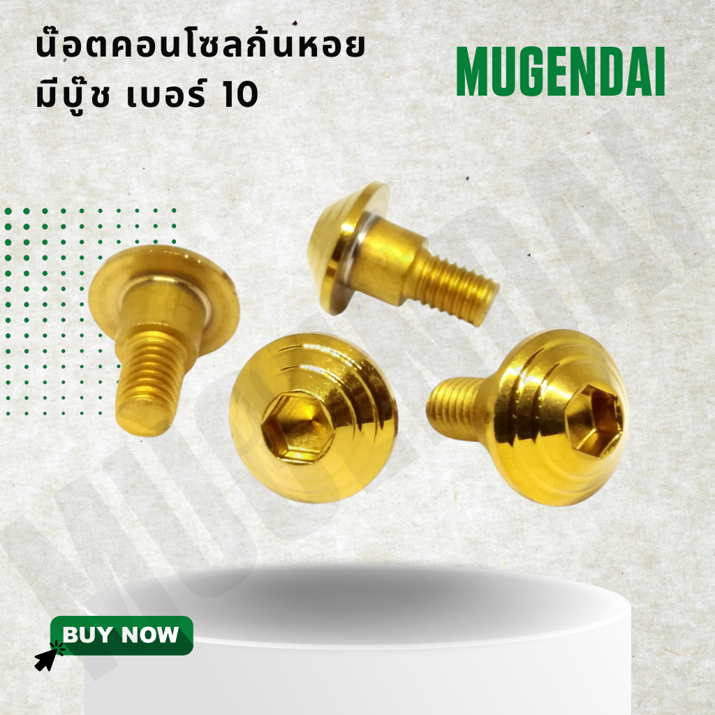 น๊อตคอนโซลหัวก้นหอยมีบู๊ชเบอร์ 10 คอนโซลก้นหอยมีบูทเบอร์ 10 น๊อตคอนโซลมีบูทก้นหอย M6