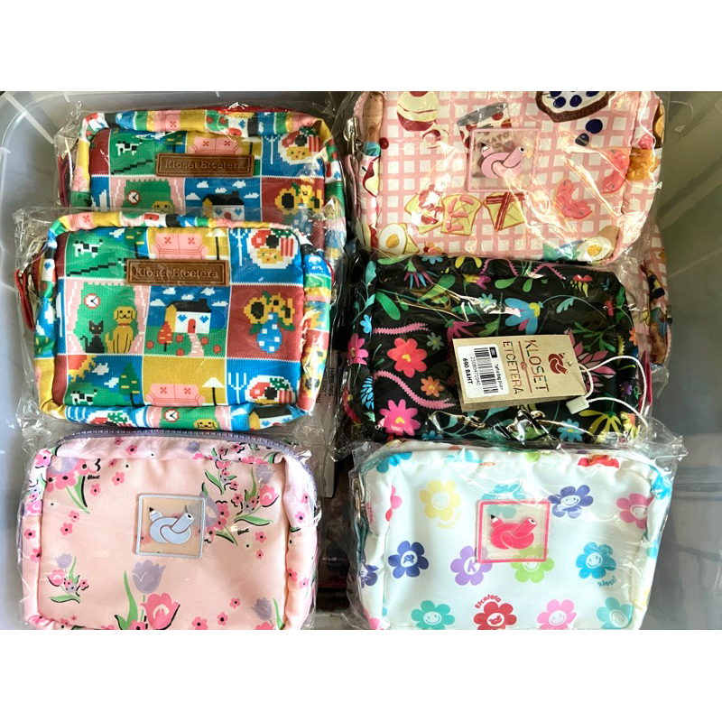 Kloset 💕รุ่นPlusTaffle bag ใส่โทรศัพท์ได้ 🌈มีโค้ดลด10-30% ของแท้จากshop 💓พร้อมส่งพร้อมสายcrossbody💕