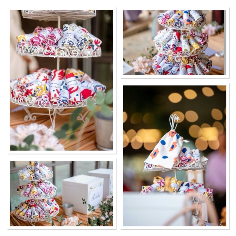 กระเป๋าผ้า[พร้อมส่ง 10บาท] กระเป๋าหูรูด งาน handmade กระเป๋าราคาถูก ของชำร่วย ของขวัญปีใหม่ งานเกษียร ของที่ระลึก