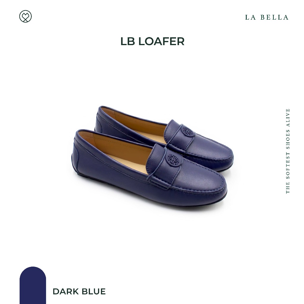 LA BELLA รุ่น LB LOAFER - DARK BLUE