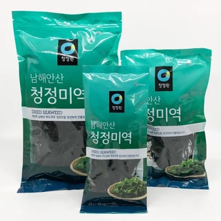 วากาเมะอบแห้ง 100g Wakame ชองจองวอน สาหร่าย สาหร่ายวากาเมะ ซุปสาหร่าย ซุปมิโซะ 미역