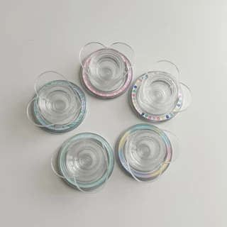 amuse stuff-magnetic griptok print flower ฐานแม่เหล็กสกรีนลาย