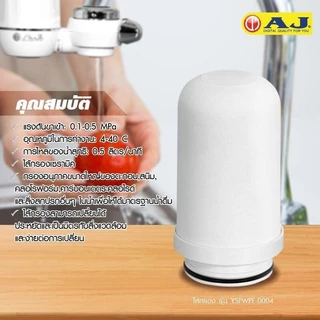 ไส้กรองน้ำเซรามิค สำหรับรุ่นWP-002 รุ่น WT-01 พร้อมส่ง Ceramic Filter On tap AJ