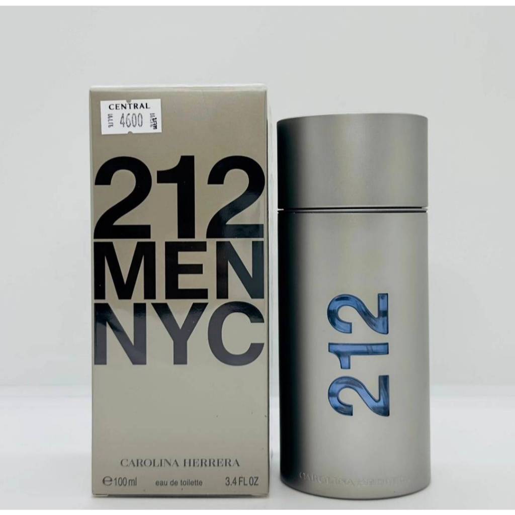 Carolina Herrera 212Men NYC Edt 100ml ฟิวส์หนุ่มนิวยอร์กหล่อทันสมัย (ราคาปกติ 4,600)