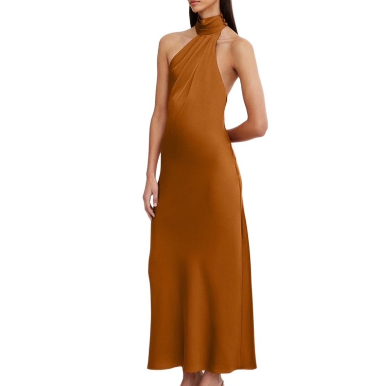 MANTIKA - (Darcy Dress) ชุดเดรสยาวกระดุมคอออกงาน