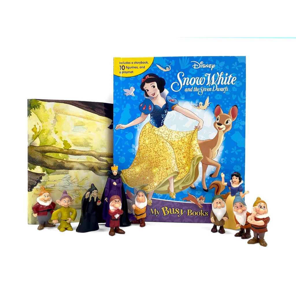 My Busy Books: Disney Snow White หนังสือเด็ก ภาษาอังกฤษ บอร์ดบุ๊ค Board book 7521 [Z]