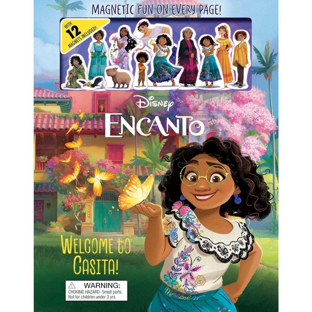 Disney Encanto Welcome to Casita! หนังสือเด็ก แม่เหล็ก ภาษาอังกฤษ บอร์ดบุ๊ค Board book 8530 [Z]