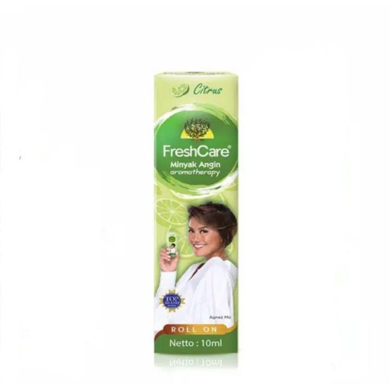 fresh care น้ำมันนวดสูตรเย็นแก้วิงเวียน 10ml