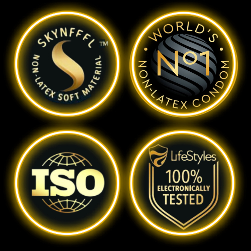 (6 แถม 6) LifeStyles Skyn Original ถุงยางอนามัยบางพิเศษ ผลิตจากยางสังเคราะห์ ขนาด 52มม บรรจุ 12 กล่อง (36 ชิ้น) - รูปที่ 2