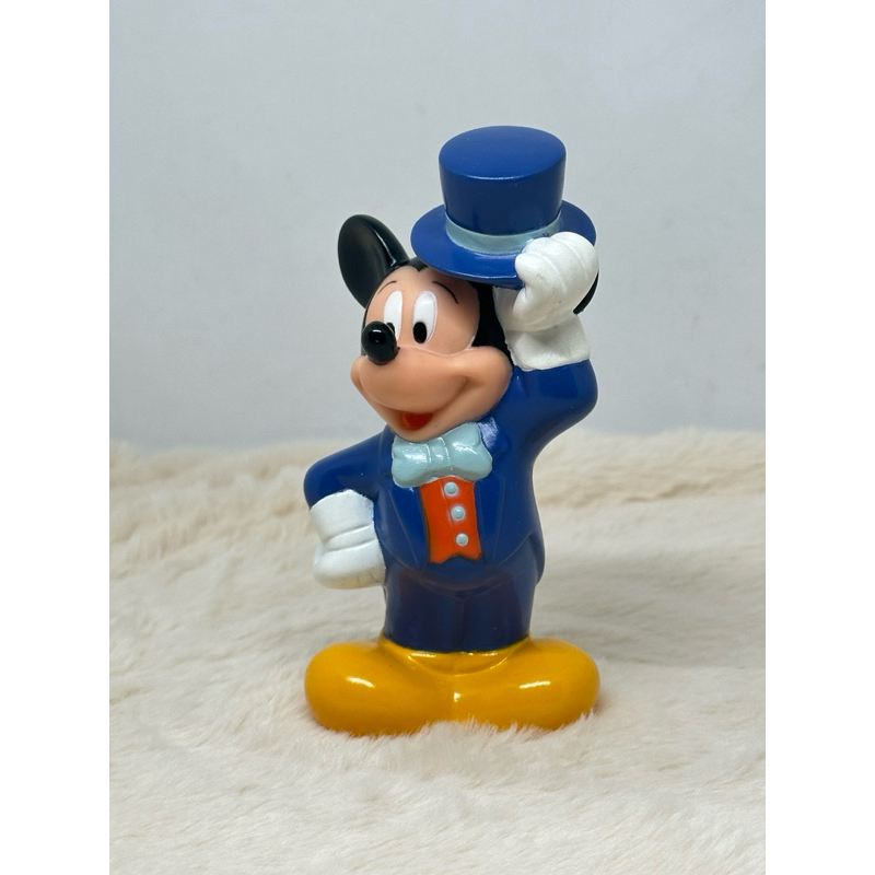 Vintage 1995 Tootsietoy Bubble Figures Mickey 6” Tall