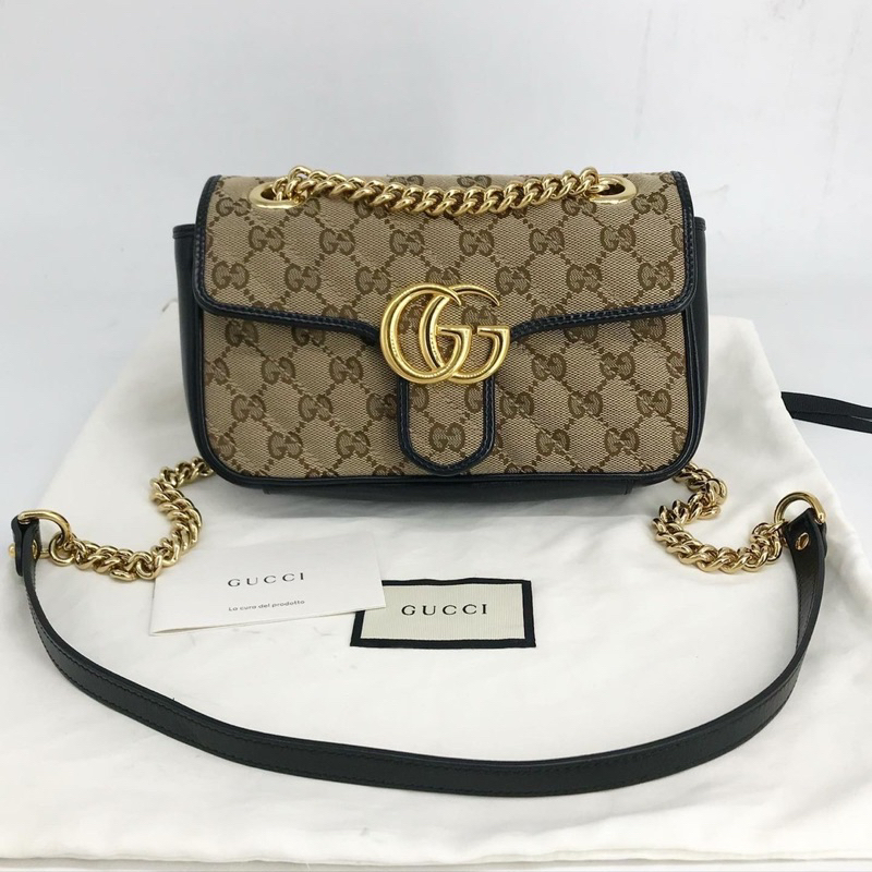 (Very Good) Gucci Marmont mini 22
