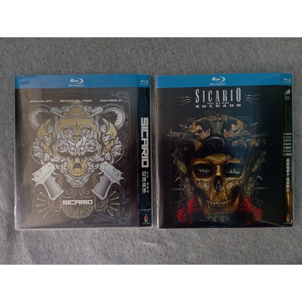 Blu-ray แม่สาย  / Sicario - ทีมพิฆาตทะลุแดนเดือด / (รวม 2 ภาค)
