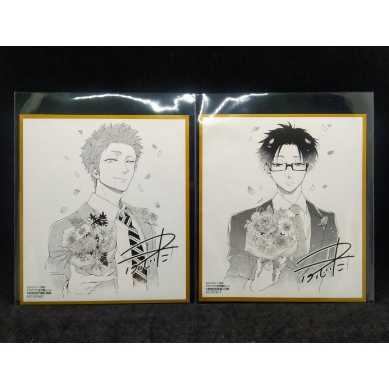 🌋ถูกลิขสิทธิ์🌋ของสะสม แผ่นภาพกระดาษ ยากแท้จริงหนอรักของโอตาคุ: รักวุ่นๆ ของโอตาคุวัยทำงาน (Wotaku ni