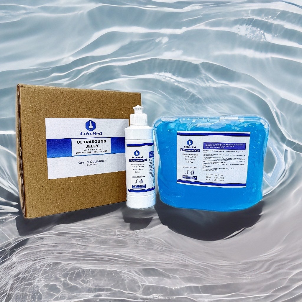 เจลอัลตร้าซาวด์ Ultrasound Gel สีฟ้า 5 ลิตร ไม่ระคายเคือง ตรวจครรภ์ กำจัดขน ไฮฟู่