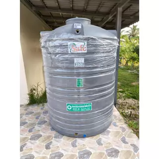 ถังน้ำ ถังเก็บน้ำบนดิน SAFE สีน้ำเงิน ครีมเรียบ เทาเรียบ 330-2,500 ลิตร ส่งฟรีกรุงเทพปริมณฑล (ต่างจังหวัดมีค่าส่ง)