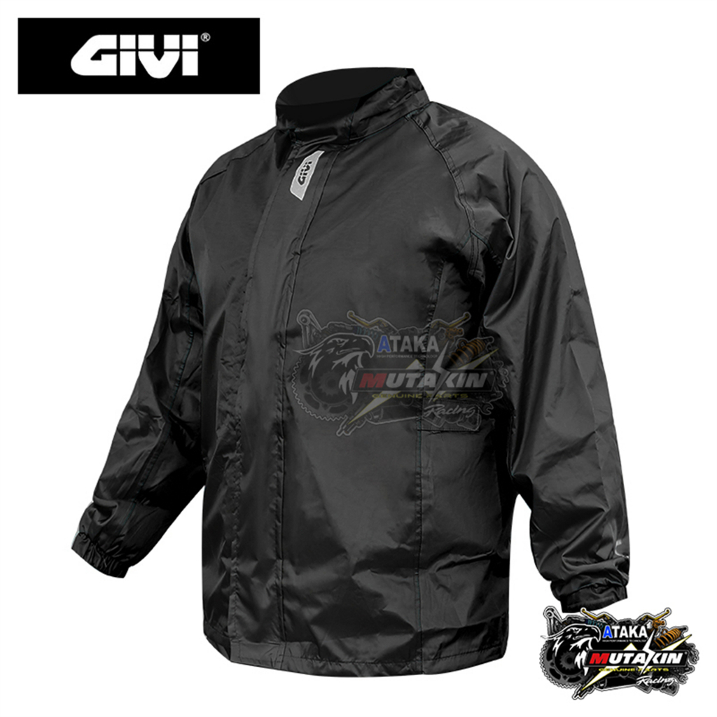 ATAKA สื้อกันฝน GIVI-RRS07 Raincoat RACING เสื้อกันฝนขี่มอเตอร์ไซด์ S-6XL รวมเก้าขนาด ชุดกันฝน เสื้อกันฝนพร้อมกางเกง ส่ง ราคา ถูกที่สุด ดีลบีเคเค แกลเลอรีภาพที่ 4