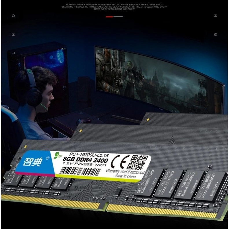 แรม 8GB Bus 2400MHz DDR4 ของใหม่ รองรับทั้งบอร์ด Intel และ AMD ราคากันเองจากโรงงาน ไม่แพง ย้อมยาวพร้อมส่งออกทุกวัน ในไทย