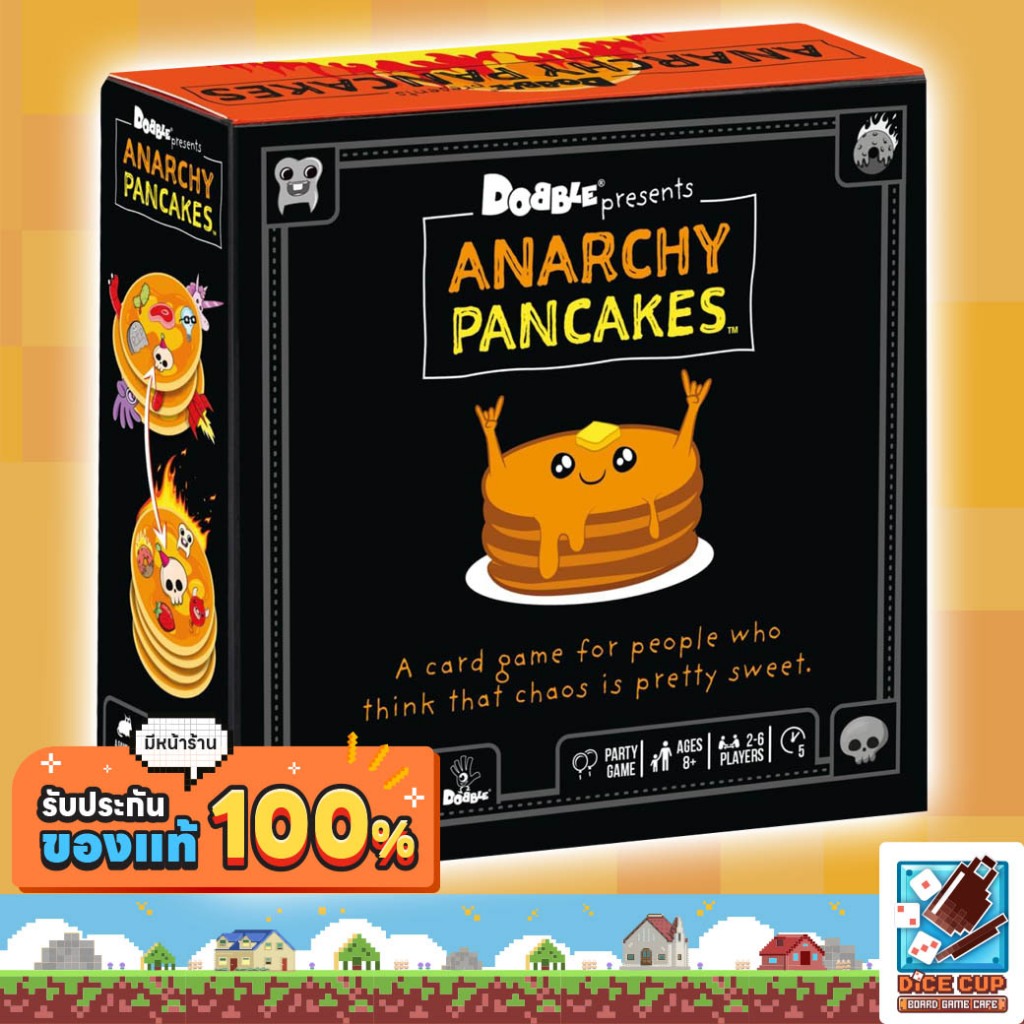 [ของแท้] Exploding Kittens: Dobble Anarchy Pancakes Board Game