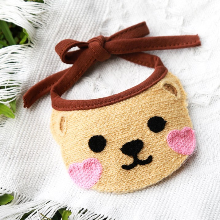 PEKO PET&CAT [PC005] ปลอกคอ ผ้ากันเปื้อนน้ำลายสัตว์เลี้ยง สำหรับน้องหมา น้องแมว มีหลายลาย