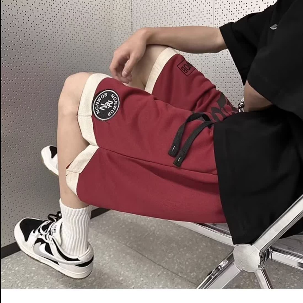 TS MEN กางเกงขาสั้นผู้ชาย กางเกงขาสั้นลำลอง ผ้าเนื้อดี สวมใส่สบาย รุ่น0226 รูปที่ 4