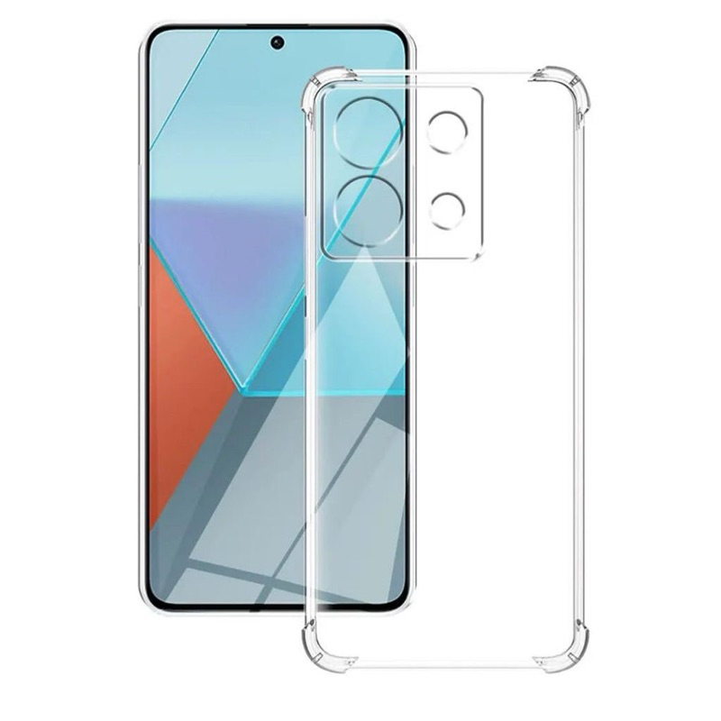 เคสใสกันกระแทกใช้สำหรับRedmiNote13(4G)/Note13(5G)/Note13pro/Note13proplus/Note12/Note12pro/Note12proplus/Note11/Note11S/
