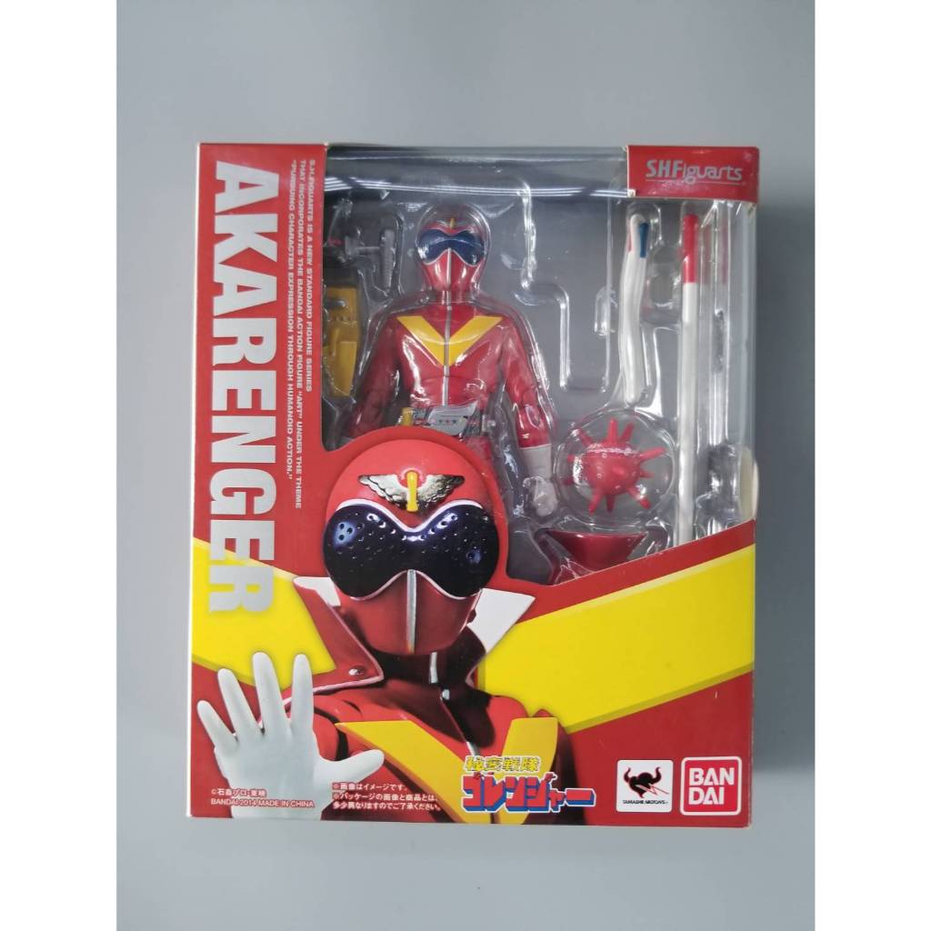 [RARE] 2014 BANDAI : S.H.Figuarts GORANGER : AKARANGER [RED] สินค้าล๊อต HK ของแท้ 100%