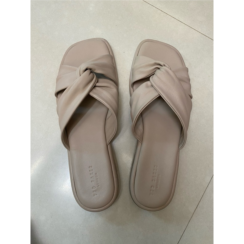 รองเท้าแตะ Ted baker แท้ สี nude