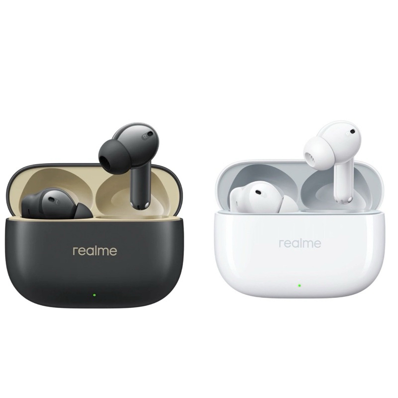 หูฟังบลูทูธ Realme Buds T300 ไดนามิกเบส12.4มม เล่นรวม 40ชั่วโมง น้ำหนักเบา4.1กรัม ตัดเสียงรบกวน30dB หูฟังแบบ In-Ears