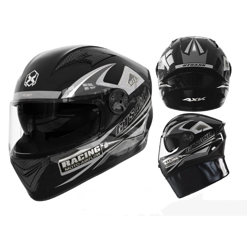 สินค้าพร้อมส่งมาใหม่557# หมวกกันน็อตเต็มใบ กระจกสีกันแสงสะท้อน ขับขี่ปลอดภัยมากขึ้น ป้องกันแสงยูวีและแสงสะท้อน