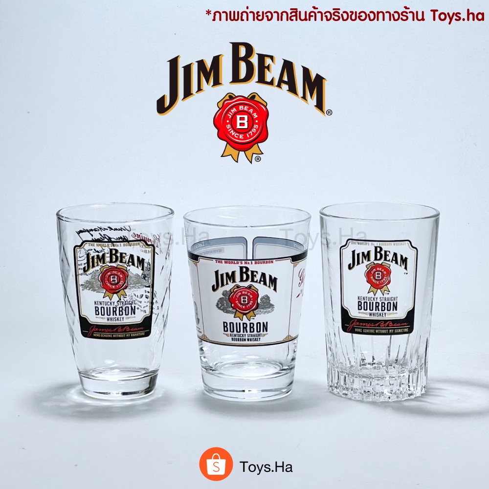 ของแท้! แก้ว High Ball แก้ววิสกี้ Jim Beam สินค้าจากญี่ปุ่น