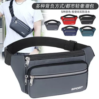 กระเป๋าคาดเอว คาดอกSport กันนำ้ได้4ช่อง ใส่ของได้อเนกประสงค์ พร้อมส่งทันทีจากกรุงเทพฯ