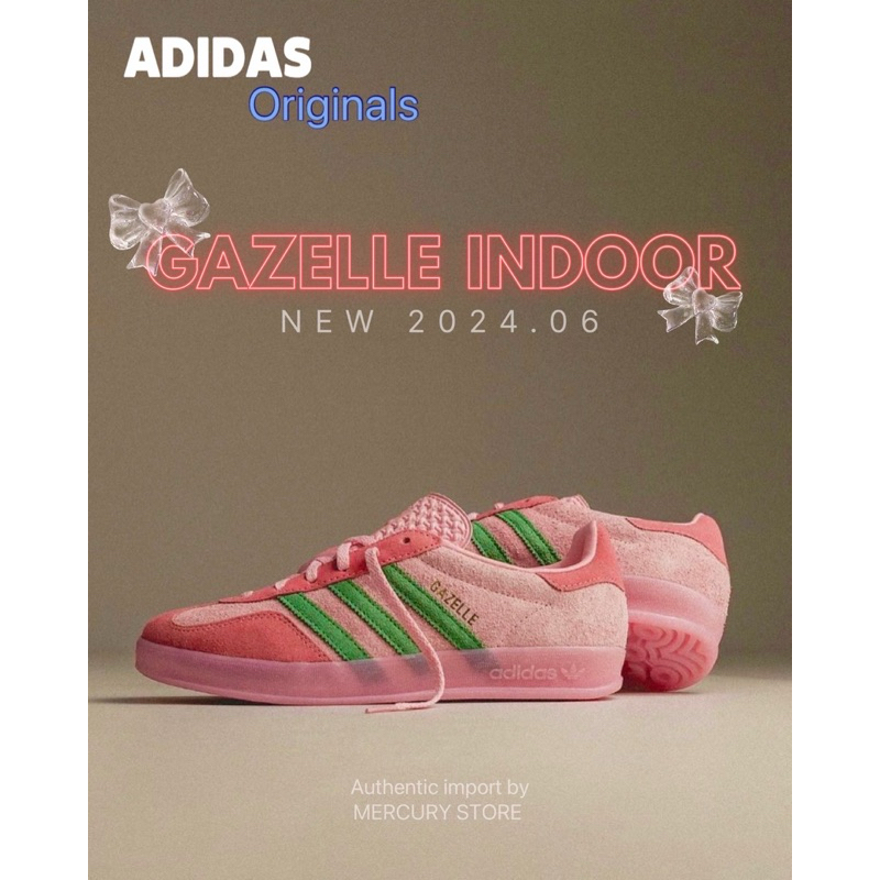 🇰🇷Adidas Original Gazelle Indoor _IG6782🎀