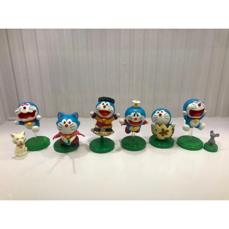 Choco Egg Doraemon โมเดล โดเรม่อน ฐานเขียว