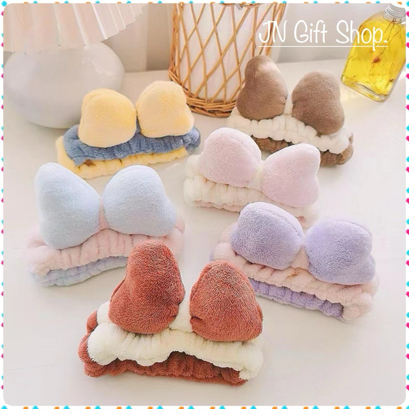 ผ้าคาดผมยางยืด ขนมปังทูโทน สีหวานน่ารักมาก พร้อมส่ง!!จากไทย🇹🇭