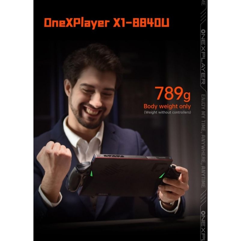 Onexplayer X1 Mini 8840u เครื่องเล่นเกม ทำงานดูหนัง Handheld Gaming มือสองสภาพใหม่มาก