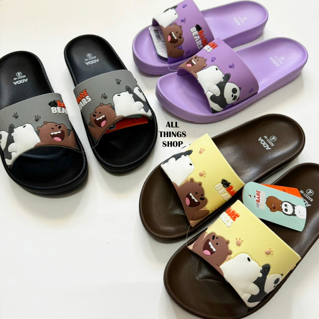 ADDA we bear bear 82Z57 รองเท้าแตะ ผู้หญิง พื้นเบา