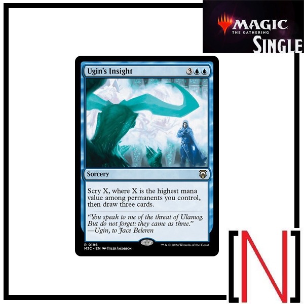 [MTG][Single][M3C] Ugin's Insight ระดับ Rare [ภาษาอังกฤษ]