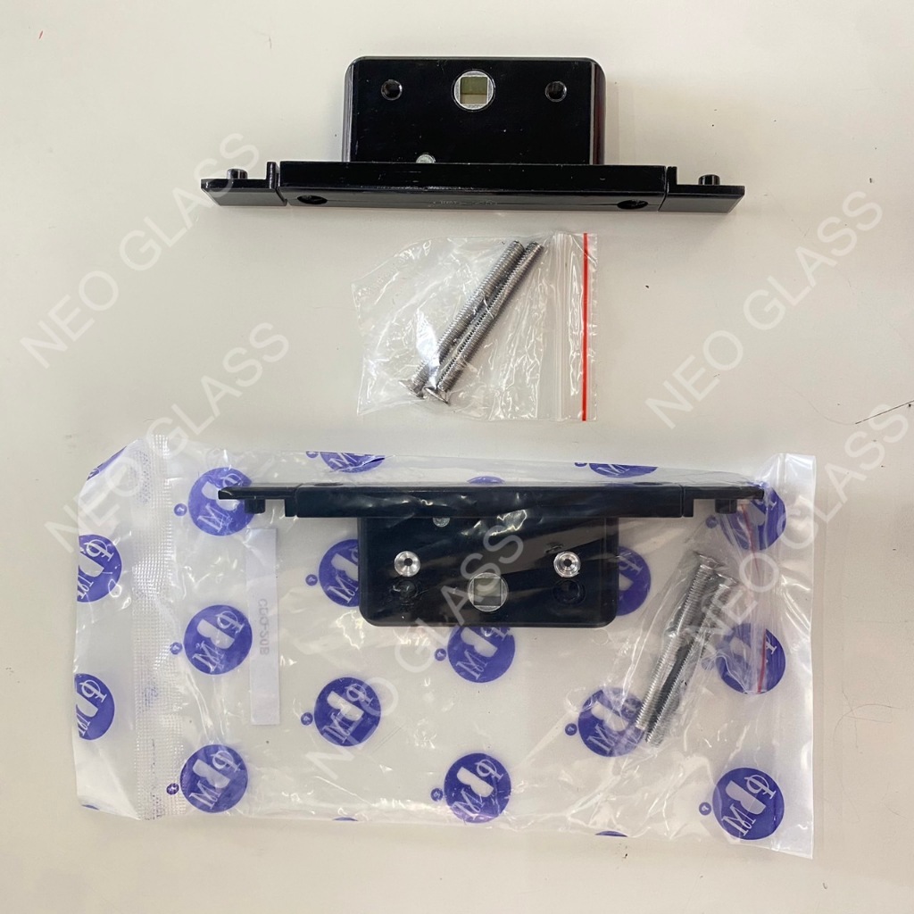 PBM CDQ-20 ชุดล็อคประตูบานเฟี้ยม ตลับล็อค สีดำ