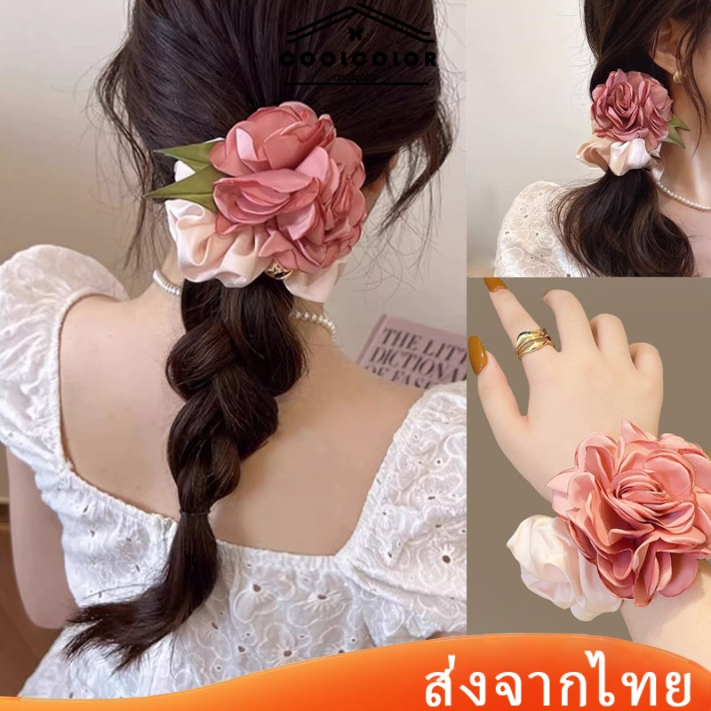ในไทย ยางรัดผมขนาดใหญ่ลายดอกไม้เกาหลีเกาหลีแฟชั่นแฟรี่สําหรับเด็กผู้หญิง2024.coolcolor.th