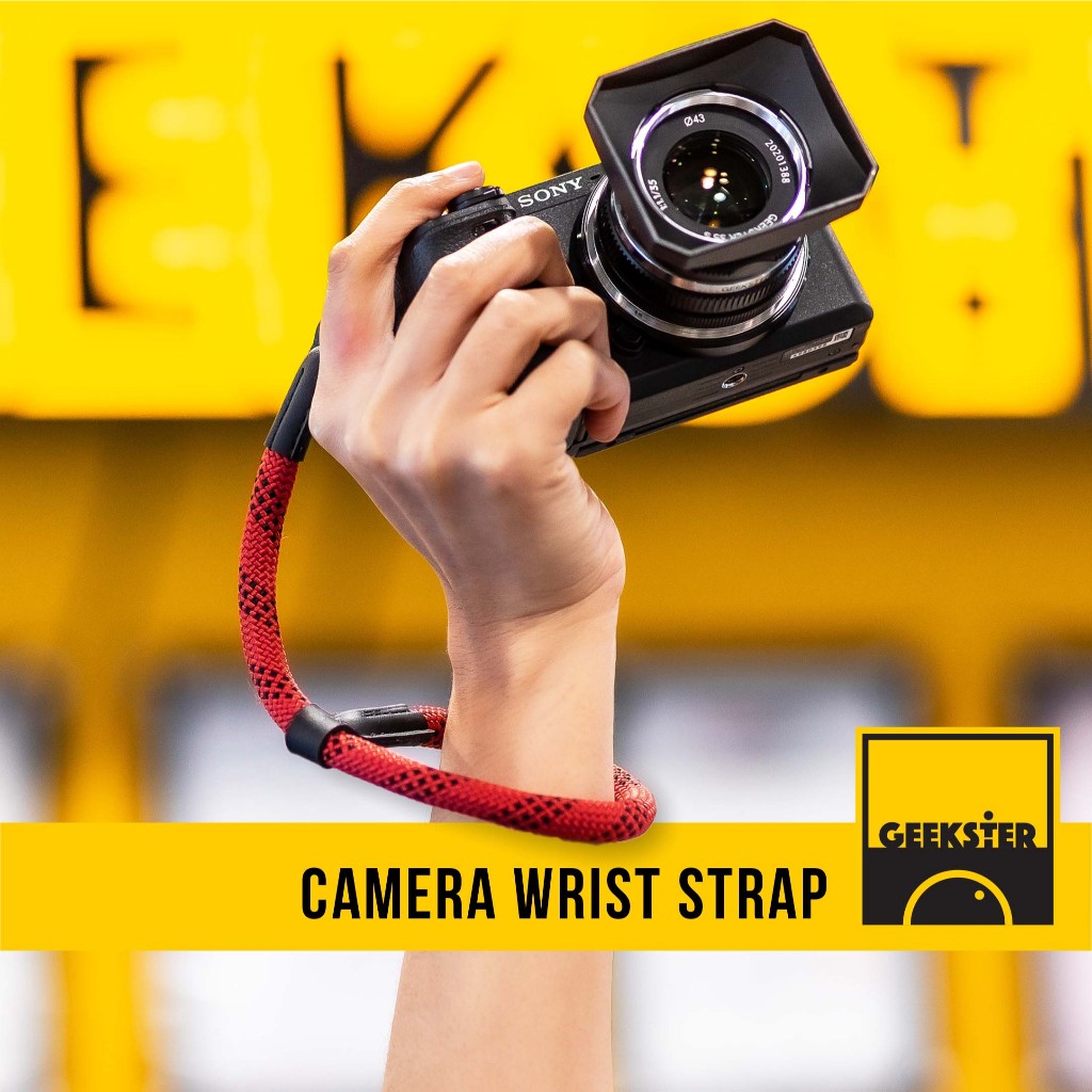 สายคล้องมือ Camera Wrist Strap เชือกปีนเขา ปลายห่วง ( Leica Style / สาย คล้อง กล้อง / สายคล้องกล้อง / สายคล้อง / hand