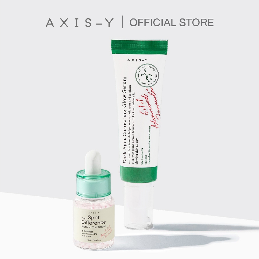 AXIS-Y - Glow Up Set (Glow Serum, Spot Treatment)