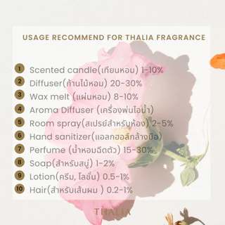 หัวน้ำหอม Fragrance oil กลิ่น STRESS RELIEF (กลิ่นช่วยคลายเครียด) กลิ่นสปา อโรม่า